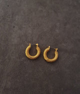 20k gold plated sienna earrings